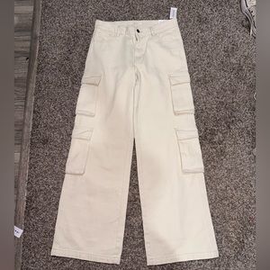 Pacsun Cream cargo pants